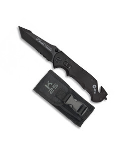 Coltello da salvataggio, lama 9 cm.