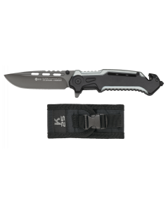 Coltello soccorso ed emergenza, K25 grigio-nero (lama 8,7...