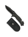 Coltello da soccorso Albainox, di colore nero