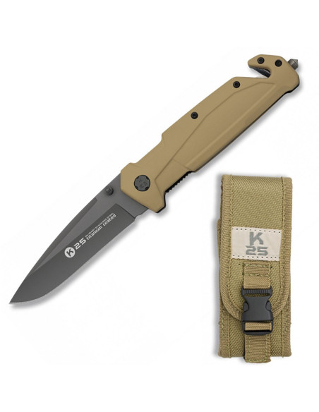 Coltello Rescue K25 rivestito in...