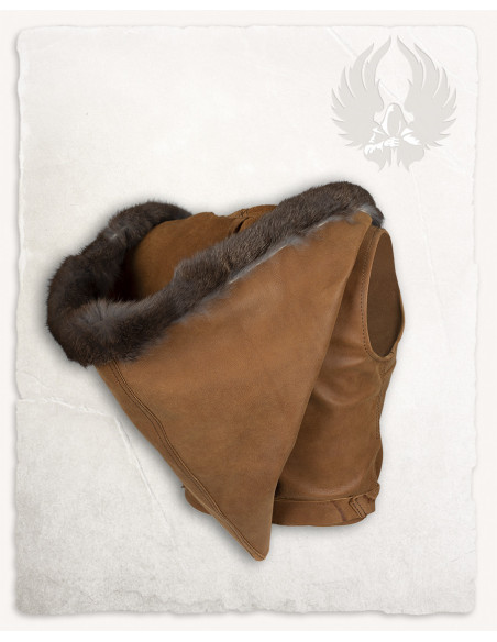 Top da donna medievale con cappuccio...