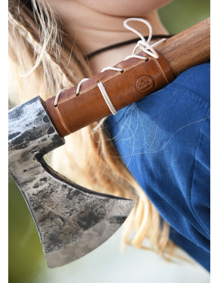 Protezione in pelle per asce, colore...