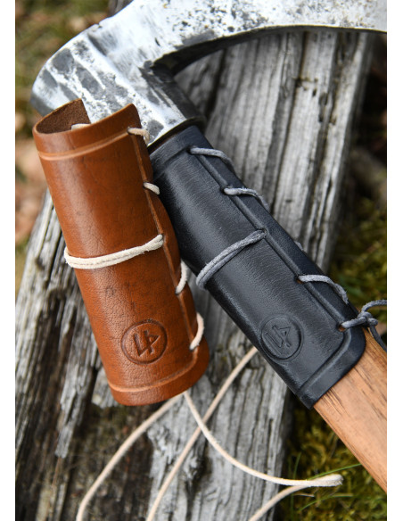 Protezione in pelle per asce, colore...