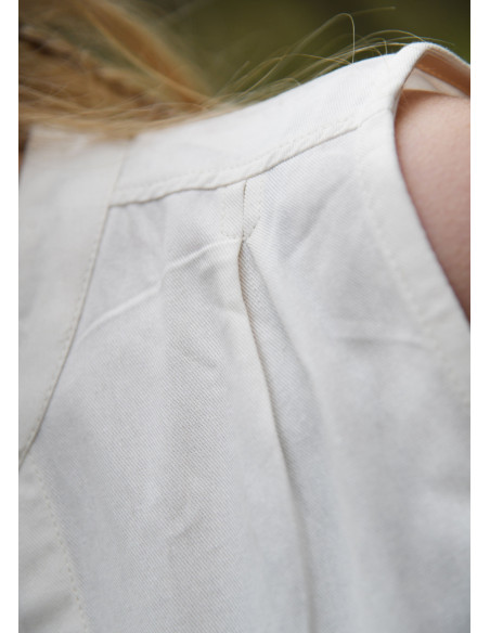 Blusa vichinga senza maniche modello...