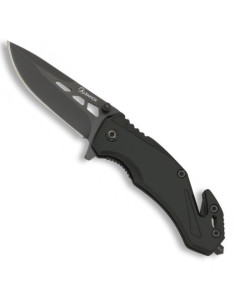 Coltello da soccorso nero Albainox
