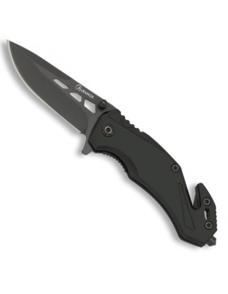 Coltello da soccorso nero Albainox