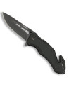 Coltello da soccorso nero Albainox