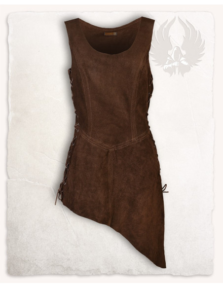 Indumento da arciere Lunette in cuoio...