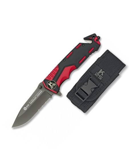 Coltello da salvataggio rosso K25 con...