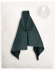 Sciarpa contadina modello Emil, colore verde