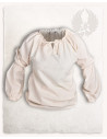 Blusa medievale crema modello Kara