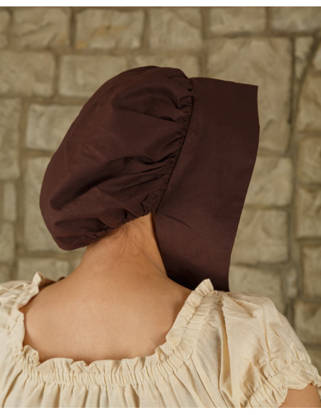 Cuffia medievale in cotone modello...
