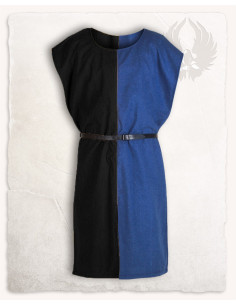 Tabardo bicolore nero-blu, modello Ignaz