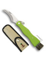 Coltello a fungo manico in ABS con fodero in nylon