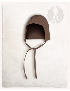 Crepe trapuntata medievale modello Leopold, marrone