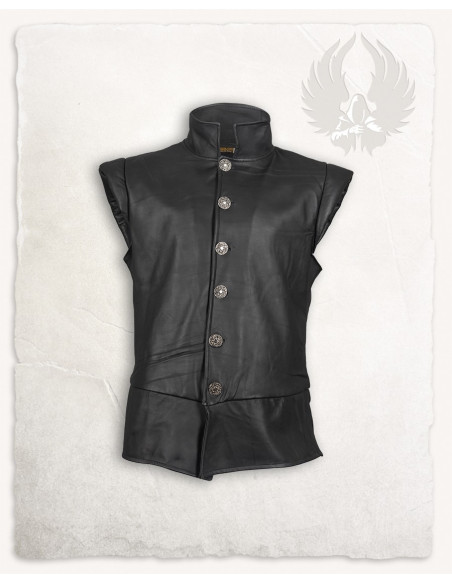 Gilet pirata in pelle modello Tilly,...