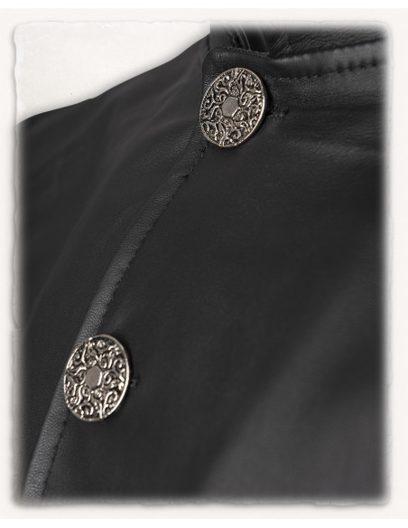 Gilet pirata in pelle modello Tilly,...