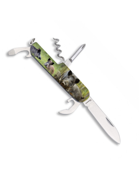 Coltello multifunzione 3D cinghiale