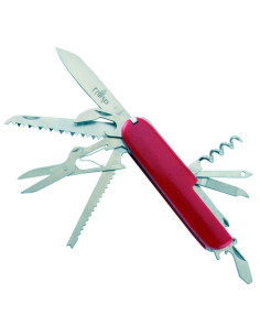Coltello multiuso con manico in ABS, 11 funzioni