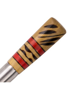 Coltello artigianale Taramundi, legno di bosso decorato... 2