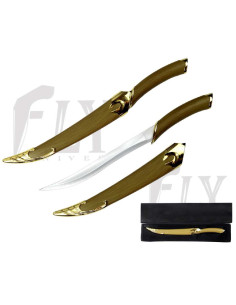 Legolas Unofficial Fantastic Pugnale con fodero, 28 cm.