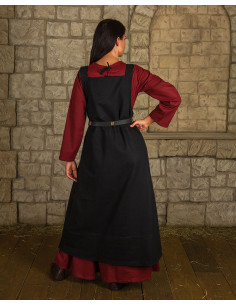 Abito stile grembiule modello Lientje, colore nero 2
