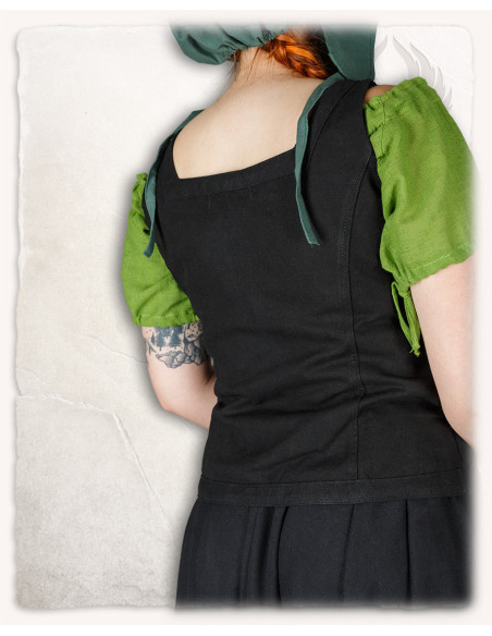 Corpetto medievale modello Ursula in...