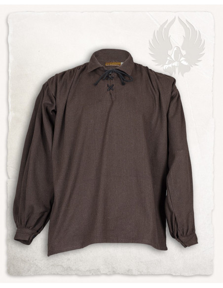 Camicia medievale con cravatte...