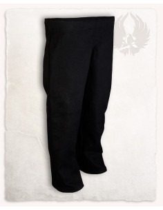 Pantaloni medievali in cotone nero modello Niko (128 cm.)