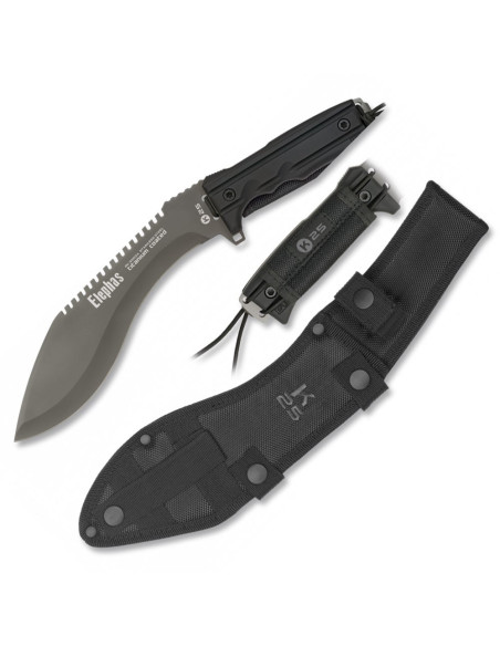 Machete K25 Elephas, totale 36,2 cm.