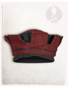 Cappello medievale bicolore modello Lorenzo
