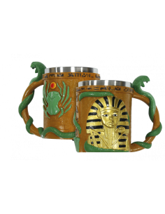 Coppa egizia Tutankhamon, decorativa (1 unità)