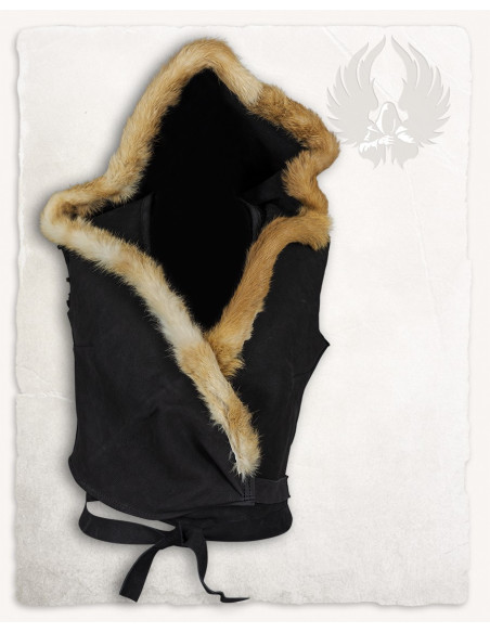 Top da donna medievale con cappuccio...