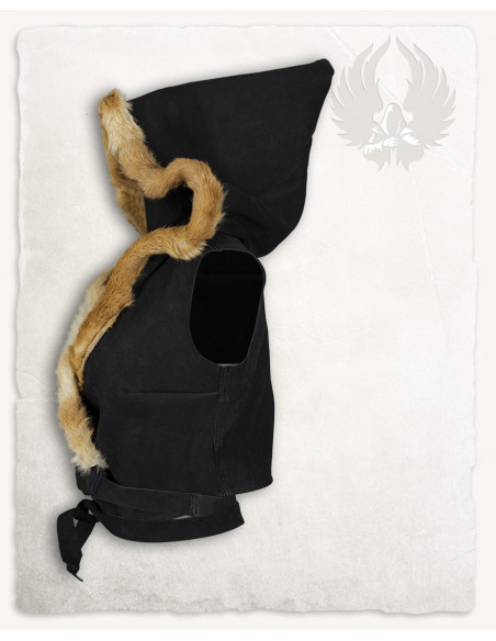 Top da donna medievale con cappuccio...