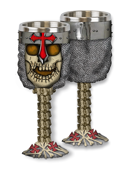Coppa Teschio Croce Templare,...