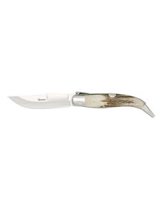 Coltello Teja manico in corno di cervo (15 cm.)