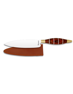 Coltello delle Canarie, manico in legno resistente