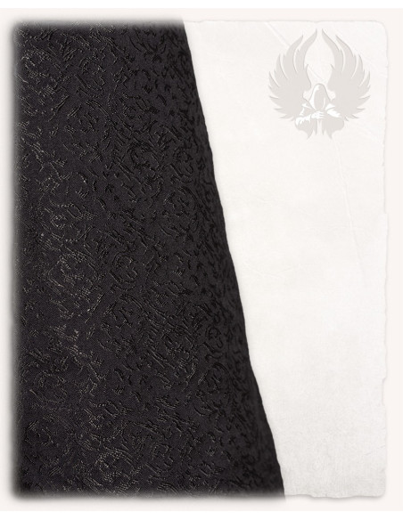 Abito medievale bordeaux-nero modello...