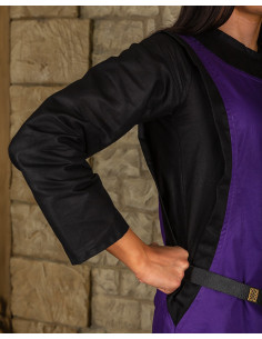 Abito medievale lady Juliana, colore lilla 2
