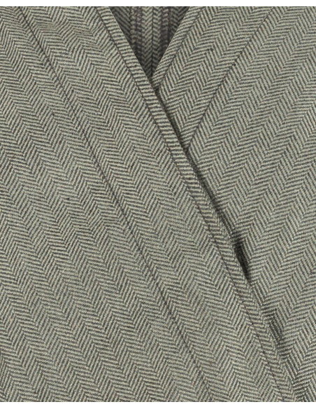 Tunica medievale incrociata grigio...