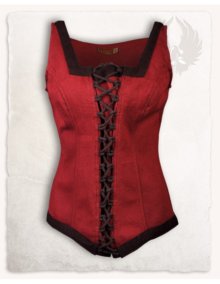 Corpetto medievale modello Ursula in...