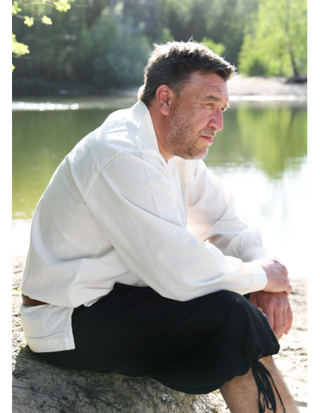 Pantalone capri con lacci modello...