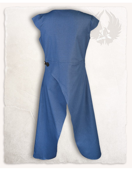 Casacca da donna in cotone blu...