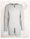 Tunica medievale in cotone crema modello Wolfram