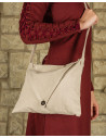 Borsa a tracolla medievale modello Helbig, color crema