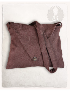 Borsa a tracolla medievale modello Helbig, colore marrone 2