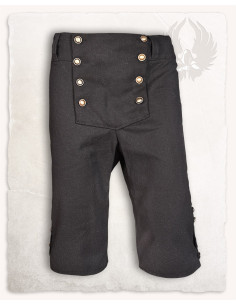 Pantalone pirata in cotone nero modello Franklin 2