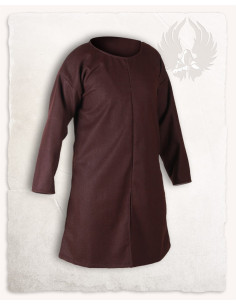 Tunica medievale marrone modello Godwin 2