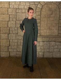 Abito medievale modello Jovina, colore verde