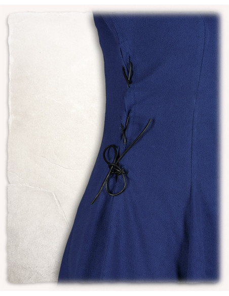 Abito medievale in cotone premium...